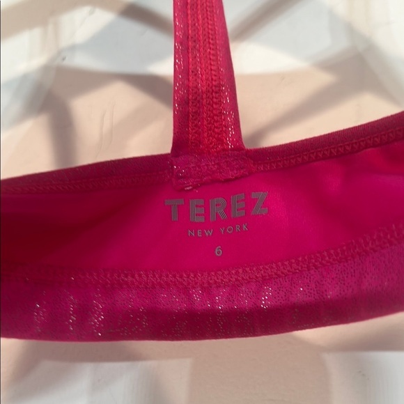 Terez Pink Butterfly tank fit and flare Dress and Top Set size 6 girls new w tag - Picture 6 of 9